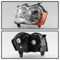 2008-2010 Jeep Grand Cherokee Halogen Model Replacement Headlight Headlamp Driver Side Only