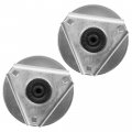 Caltric 2 Spindle Assembly Compatible With John Deere Lawn Tractor Lt180 Am126225 Am121324