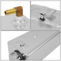 Aluminum Radiator Coolant Expansion Overflow Tank Reservoir Compatible With Jeep Wrangler 1997-2006