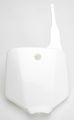Ufo Plastics Front Number Plate White Color Ka03732-047 