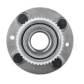 Rear Wheel Hub Assembly For Kia Sephia 1997 1998 1999 2000 2001 Driver Or Passenger Side 4 Studs With Bearing Replacement 