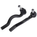 2pcs Front Outer Tie Rod Ends Kit Suspension Steering End For Jeep Grand Cherokee 2011-2015 Dodge Durango Drag Link No Es800972 