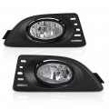 Chrome Housing Oe-style Front Fog Light Driving Lamp Assembly For 2005-2006 Acura Rsx Bezel Universal Wiring Included Driver 