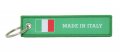 Great 1 Products Italian Flag Made In Italy Keychain Tag With Key Ring Keys Cars Motorcycles Gifts Edc 