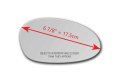 Heated Mirror Glass Non-blue With Backing Plate For Bmw 1 3 Series M3 Z4 Passenger Side View Right Rh