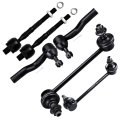 6pc Tie Rod End And Sway Bar Link Kit For Ford Fusion 2006-2009 Lincoln Zephyr 2006 Mercury Milan Es800101 Es800102 Ev800531 