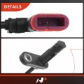 A-premium Rear Left Or Right Abs Wheel Speed Sensor Compatible With Mercedes-benz Models W204 C63 Amg 2012 W212 E350 E550