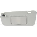 Sun Visor Left Driver Side For Nissan Murano 2009 2010 2011 2012 2013 2014 With Sunroof Gray Replaces 96401-1aa1b 
