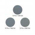 Uxcell 1-inch Hook And Loop Sanding Disc Wet Dry Silicon Carbide 1200 1500 2000 Grit Assorted 30 Pcs