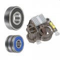 Hjcs Brand Alternator Rebuild Kit For Honda Fit 2007-2008 Regulator With Brushes Bearings 