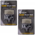 Niche Brake Pad Set For Honda Cb900f Super Hawk 1000 43105-mw0-425 06455-mcz-016 Front Rear Organic