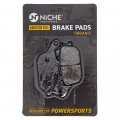 Niche Brake Pad Set For Honda Cb900f Super Hawk 1000 43105-mw0-425 06455-mcz-016 Front Rear Organic