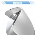 X Autohaux 1 Pair Car Exterior Chrome Plated Mirror Cover Top Half Mirrora Cover Cap Overlay For Gmc Terrain 2010-2017