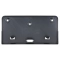 Non Collision Warning Factory Style Front License Plate Mounting Bracket Compatible With Volkswagen Gti 2015 Matte Black