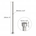Uxcell Straight Ejector Pins 9 5mm 3 8 Dia 65mn Steel Round Tip Punch 200mm Long For Mechanical Maintenance 2pcs