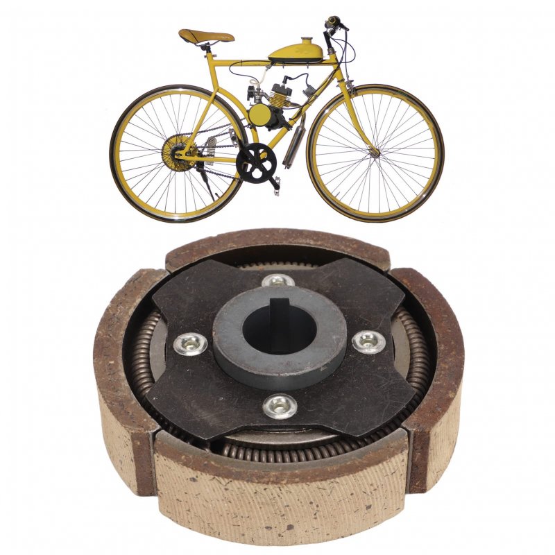 Engine Clutch Flyweight 76mm With Slot Metal Alloy For 4 Stroke 49cc Motorized Gas Bike