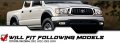 Epic Lighting Oe Style Replacement Chrome Trim Corner Signal Lights For Toyota 2001-2004 Tacoma Regular Access Cab Not Full