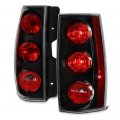 Driver Passenger Side Denali Oem-style Black Bezel Red Tail Light Housing Lamp Assembly Replacement For 2007-2014 Chevy Tahoe 