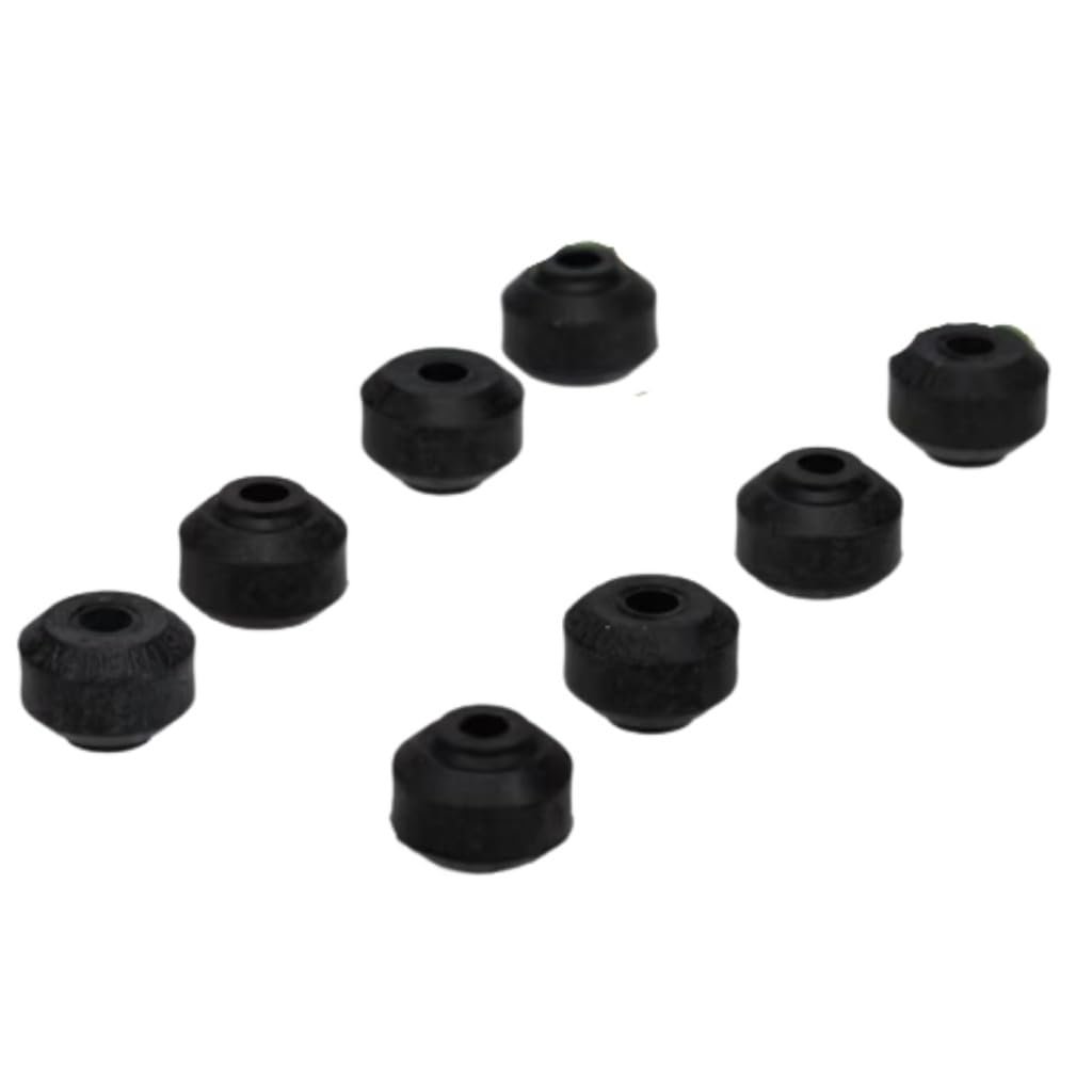 Front Stabilizer Bar Link Set For Gmc Yukon 2007 2020 Polyurethane Black Bushings Silver Classification Threaded Open End And