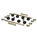 Front Stabilizer Bar Link Set For Gmc Yukon 2007 2020 Polyurethane Black Bushings Silver Classification Threaded Open End And