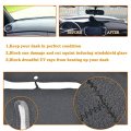 Hex Autoparts Dash Cover Mat Dashboard Pad For 94-97 Dodge Ram 1500 2500 3500 Truck Grey