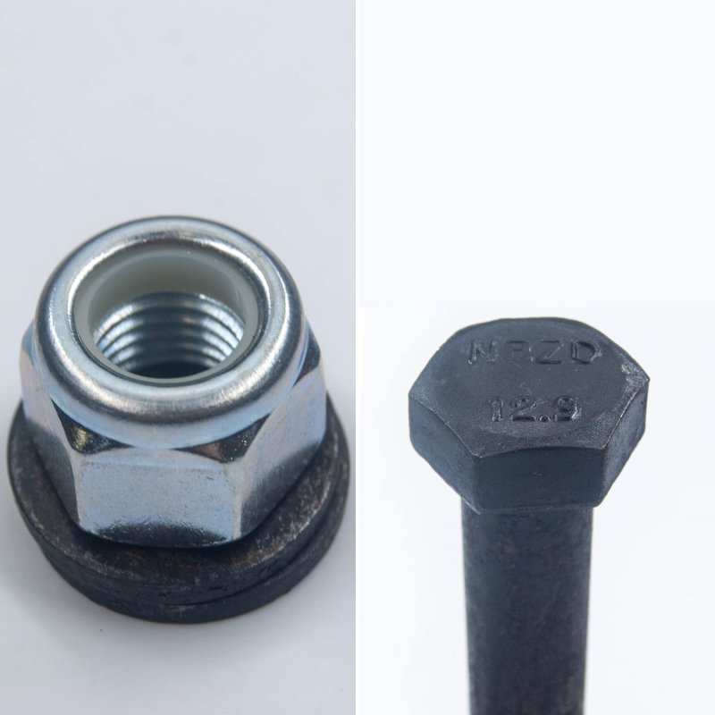 Jk Track Bar Bolts For Jeep 07-18 Wrangler Jku Grade 12 9 High Tensile Alloy Steel Shoulder Bolt Upgrade Kit M14 X 3 15 In Set