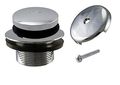 Westbrass Tip Toe Tub Trim Set With One-hole Overflow Faceplate Polished Chrome D93-26 