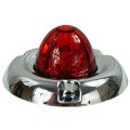 Legendary 1-1 2 Inch Watermelon Light W Curved Bezel Red Led Red Glass Lens 