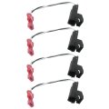4 Pcs Door Speaker Wiring Harness Replacement Fit For Buick 2002-2006 Rendezvous