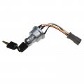 Solarhome 142-8858 Ignition Switch With 2 Keys For Caterpillar 257b Cat D6t 247b D6r 267b 906 246b 242b 216b 226b