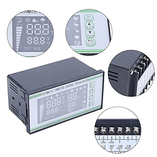 Xm-18s Egg Poultry Incubator System 110v Automatic Controller Thermostat Temperature Humidity Sensor