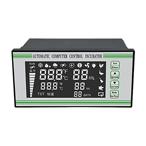 Xm-18s Egg Poultry Incubator System 110v Automatic Controller Thermostat Temperature Humidity Sensor