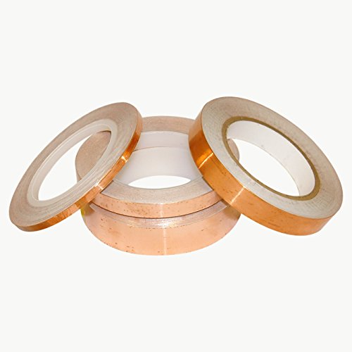 Jvcc Cfl-5ca Copper Foil Tape Conductive Adhesive 1 In X 36 Yds