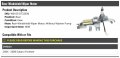 Rear Windshield Wiper Motor Compatible With 2006-2008 Subaru Forester Without Washer Pump