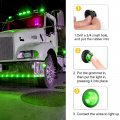 10pcs 3 4 In Round Clearance Led Rear Side Indicator Marker Lights Waterproof Green Signal Lamps For Car Truck Boat Pickup Rv