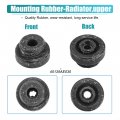 X Autohaux 2pcs Upper Rubber Cushion Bushing Radiator Mount Insulator For Subaru Brz 2013-2020 2022 2023