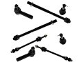 Ball Joint Sway Bar Link Tie Rod End Kit 8 Piece Compatible With 2002-2005 Dodge Ram 1500 4wd 