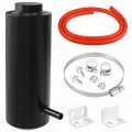 Universal Aluminum Car Overflow Tank 800ml Coolant Reservoir Black Radiator Small Expansion 