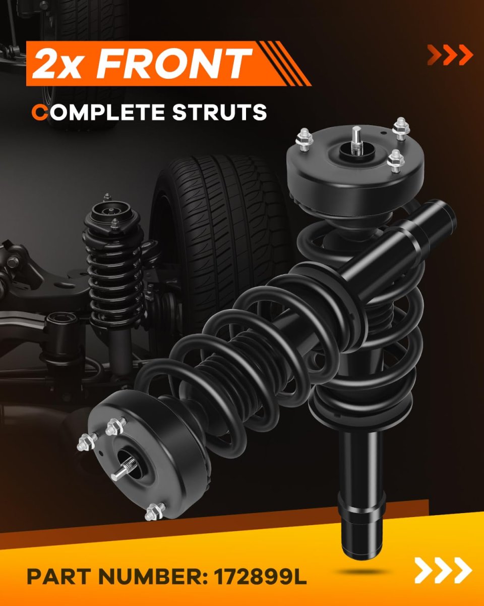 Spring Strut Assembly Completes Shocks Fits 2015 2016 2017 For Chrysler 300 172899l 172899r Replace Strut