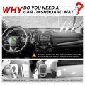Cartist Suede Dash Mat Cover For Honda Cr-v Crv 2017-2022 Nonslip Dashboard Protector Sunshade No Glare