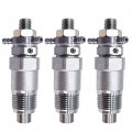 3pcs Fuel Injectors Replacement For Kubota Tractors Engine D750 D850 D950 D1302 D1402 V1702 V1902 Replace 15271-53020 