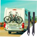 Hemoton 24 Pcs Motorcycle Hook Strap Tension Belt Cargo Cinch Cable Ties Luggage Straps Safe Loop Band Car Crackle Glass Round
