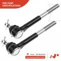 A-premium Set Of 8 Front Upper Lower Ball Joint Inner Outer Tie Rod End Compatible With Dodge Ram 2500 1994-1999 3500 Rwd Only