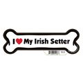 Irish Setter Dog Bone Magnet 