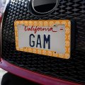 Green Lantern Blackest Night Orange Logo License Plate Tag Frame