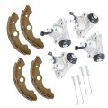 Front Brake Wheel Cylinders With Shoes Replacement For Hondaeman 450 Trx450es Trx450 1998 1999-2004 For 45310-hn0-a01 