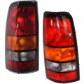 2004-2006 Gmc Sierra 1500 Pair Rear Tail Lights Driver And Passenger Side Unit1500 2500 Fleetside Gm2800177 Gm2801177 15844159 