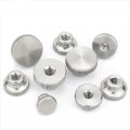 Idomin 5pcs Stainles Steel Knurled Thumb Nut Hand Screw Blind Hole Through Decoration Nail M2 M2 5 M3 M4 M5 M6 Size M4