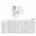 Idomin 5pcs Stainles Steel Knurled Thumb Nut Hand Screw Blind Hole Through Decoration Nail M2 M2 5 M3 M4 M5 M6 Size M4