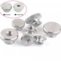 Idomin 5pcs Stainles Steel Knurled Thumb Nut Hand Screw Blind Hole Through Decoration Nail M2 M2 5 M3 M4 M5 M6 Size M4